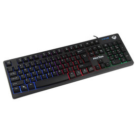 Meetion califica la disposición de los E.E.U.U. para el teclado retroiluminado multicolor del videojugador del juego de la PC del teclado del ordenador