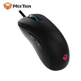 El ordenador 2020 de MeeTion GM19 RGB óptico ligero llevado impermeable ató con alambre el ratón del juego del tecleo del ratón seis de los ratones