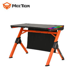 El videojuego moderno ergonómico Rgb del estilo de la PC de la tabla de la oficina barata de MeeTion DSK20 llevó el escritorio del juego del videojugador con el Rgb rápido conmovedor