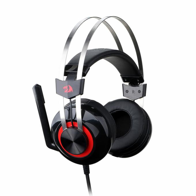 Videojugador atado con alambre H801 popular de las auriculares del juego del ordenador OD3.5 de Redragon con los micrófonos